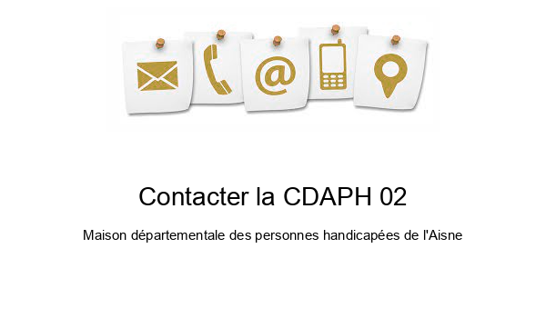 Contacter la CDAPH 02