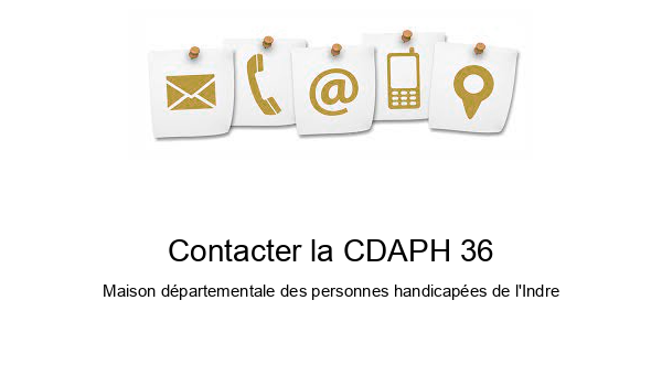Contacter la CDAPH 36