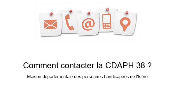 Comment contacter la CDAPH 38 ?