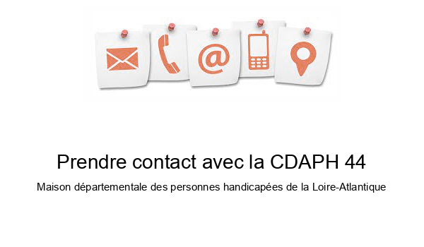Prendre contact avec la CDAPH 44