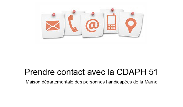 Prendre contact avec la CDAPH 51