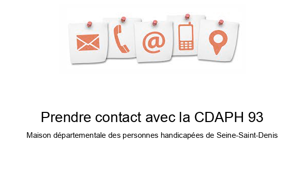 Prendre contact avec la CDAPH 93
