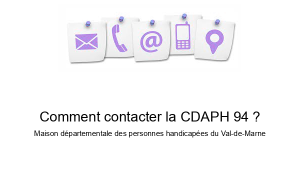 Comment contacter la CDAPH 94 ?