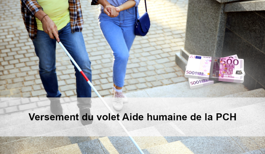 versement de l'aide humaine